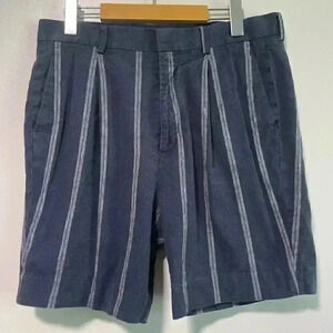 ASOS Men’s Navy Blue & White Striped Shorts